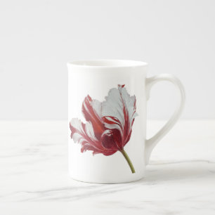 Tasse En Porcelaine Tulipe Parrot