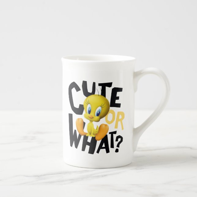 Tasse En Porcelaine TWEETY™ - Mignon ou quoi ? (Droite)