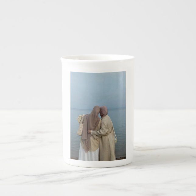 Tasse En Porcelaine two sister mug (Devant)