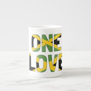 Tasse En Porcelaine Un thé à l'herbe d'amour Spécialité Mug