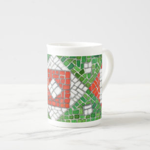 Tasse En Porcelaine VACANCES MOSAIC Bone China Mug