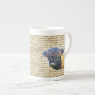 Tasse En Porcelaine Vache de Highland