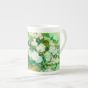 Tasse En Porcelaine Van Gogh White Roses