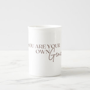 Tasse En Porcelaine Vous Êtes Votre Propre Génie     
