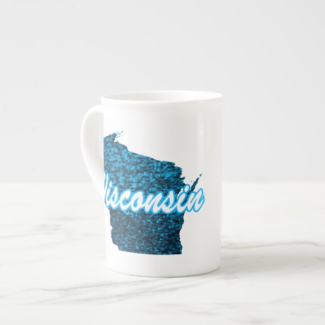 Tasse En Porcelaine Wisconsin (Devant gauche)