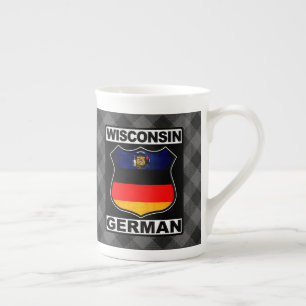 Tasse En Porcelaine Wisconsin allemand américain