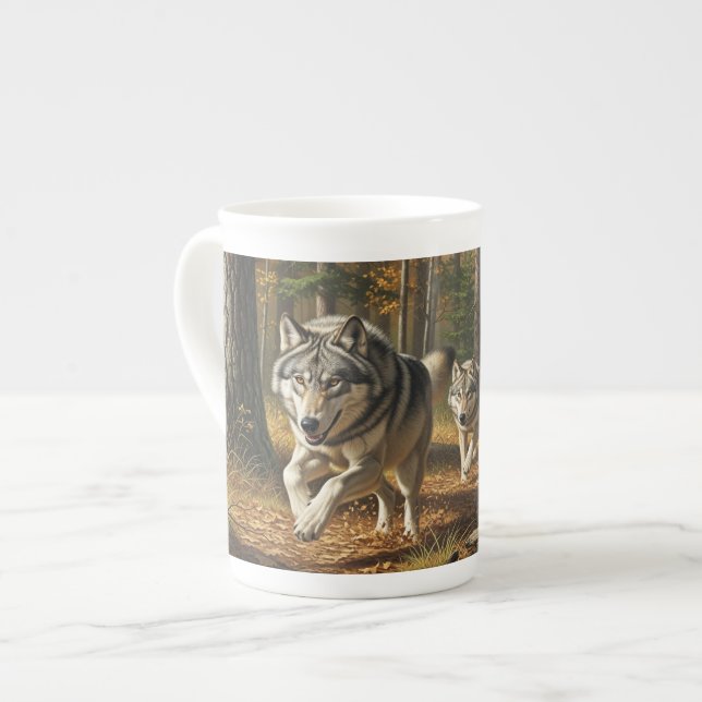 Tasse En Porcelaine Wolf Specialty Mug style 1 (Devant gauche)