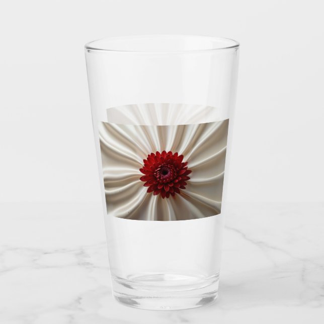 Tasse en verre avec couleurs japonaises (Devant)