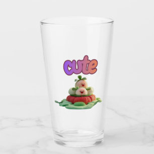 Tasse en verre Cute Garden Delights