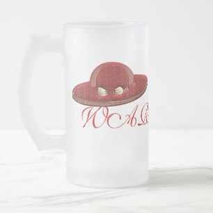 Tasse en verre d'avertissement grande de Red Hat