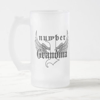 Tasse en verre de grand-maman du numéro un