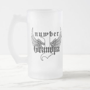 Tasse en verre de grand-papa du numéro un