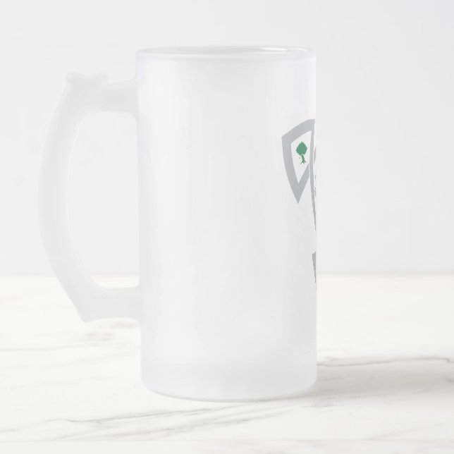 Tasse en verre givré de DAoC avec le noeud (Gauche)