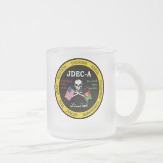 Tasse en verre givré de JDEC-A