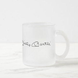 Tasse en verre givré de Mickey Mantle®