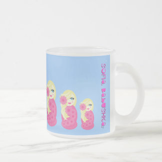 Tasse en verre givré de Sofia Babushka