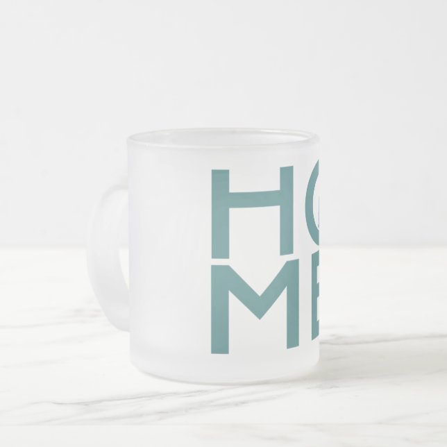 Tasse en verre givrée du New Hampshire (Devant gauche)
