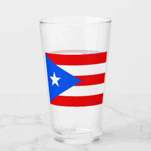 Tasse en verre patriotique avec drapeau de Porto R