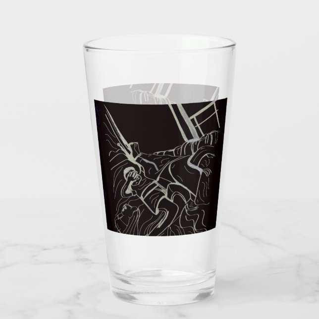 Tasse en verre Père et Fils (Dos)