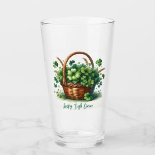 Tasse en verre Trèfle à quatre feuilles Lucky