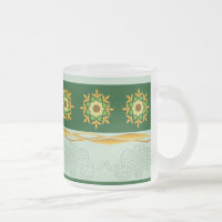 Tasse en verre - vert 05