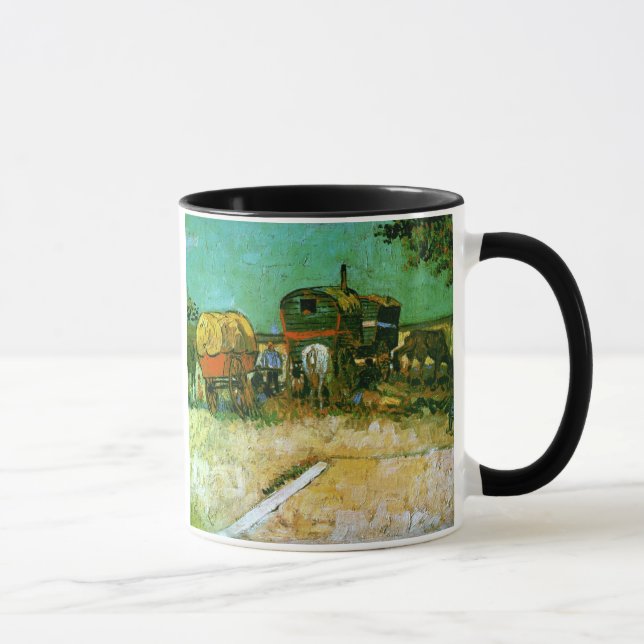 Tasse Encampement des Tziganes Van Gogh Art (Droite)