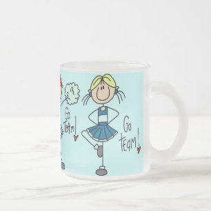 Tasse encourageante en verre de peloton