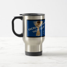 Tasse encroûtée de voyage de club de yacht de