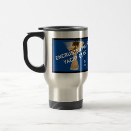 Tasse encroûtée de voyage de club de yacht de