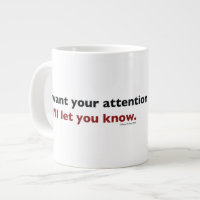 Tasse enorme