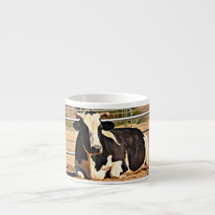 Tasse enorme de vache à café