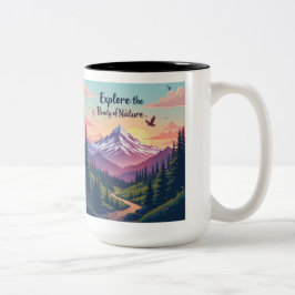 Tasse "Entdecken Sie die Schönheit der Natur"