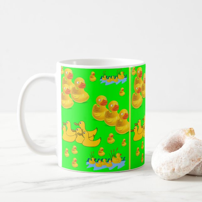 Tasse Enten (Mit Donut)