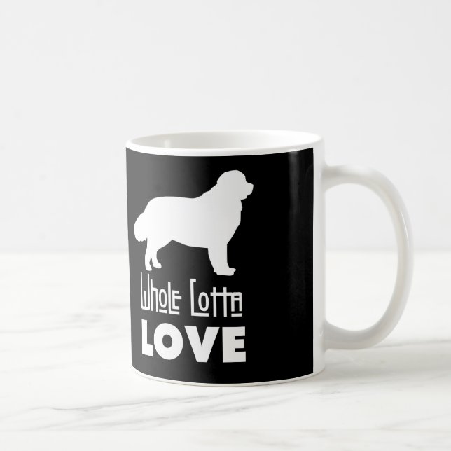 Tasse entière d'amour de Lotta Newfie (Droite)