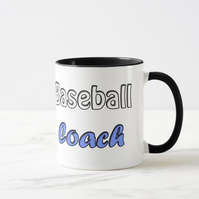 Tasse Entraîneur de baseball (Droite)