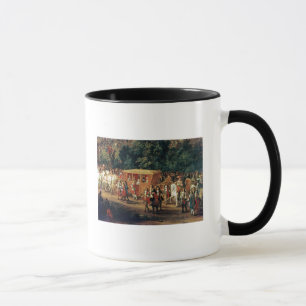 Tasse Entrée de Louis XIV et de Maria Theresa dans