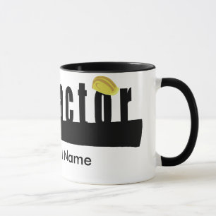 Tasse Entrepreneur d'industrie de bâtiment de