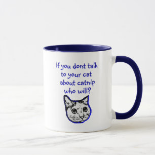 Tasse Entretien à votre chat au sujet de cataire