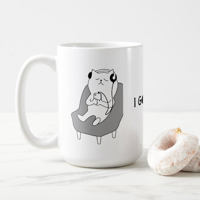 Tasse entspannen (Mit Donut)