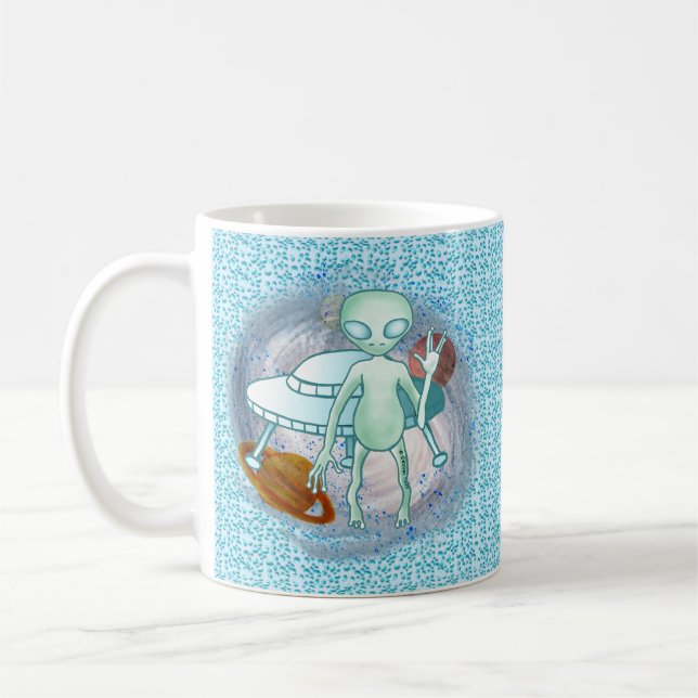 Tasse Envahisseur Alien (Gauche)