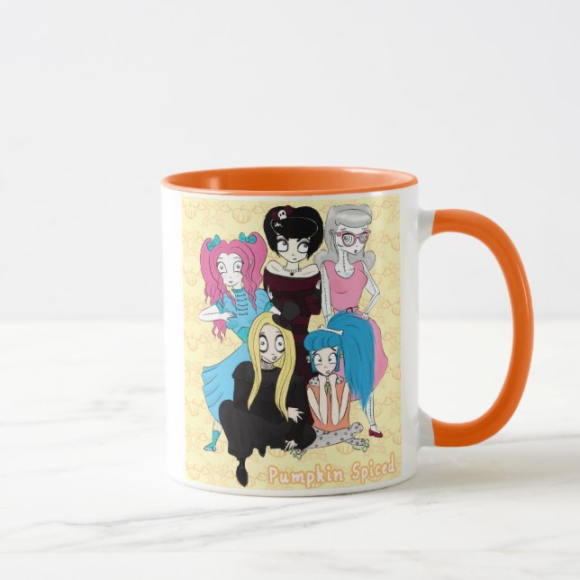 Tasse épicée de citrouille (Droite)