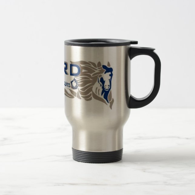 Tasse équestre d'équipe d'Oxford (Droit)