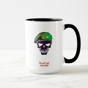 Tasse Équipe de suicide   Icône Tête de drapeau de raque