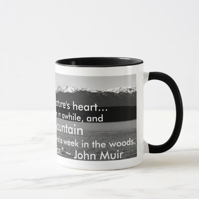 Tasse Escaladez une montagne (Droite)