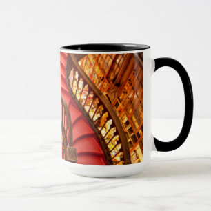 Tasse Escalier rouge orné, Portugal