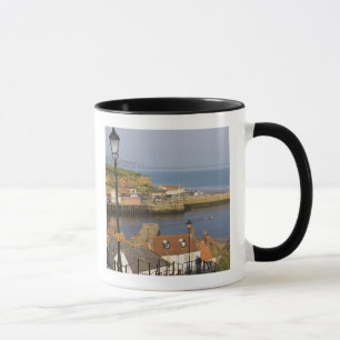 Tasse Escaliers menant au port, Whitby, Nord
