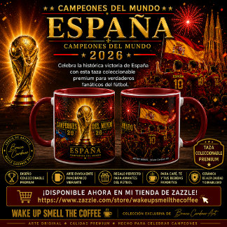 Tasse Espagne Champions du Monde 2026