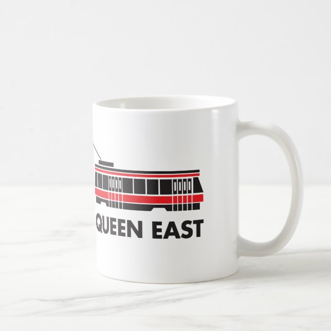 Tasse est de tramway de la Reine (Toronto) (Droite)
