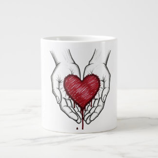 Tasse esthétique Cœur saignant