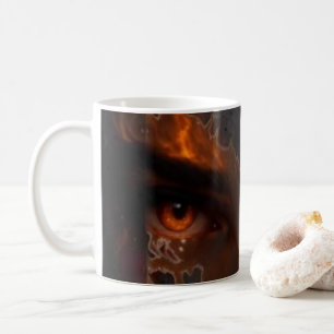 Tasse esthétique Dark Fantasy Mystic Burning Eye